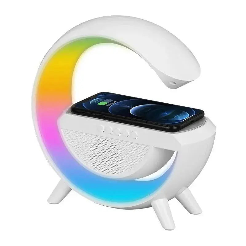 Led Wireless Charger Speaker Happy Discount Mart