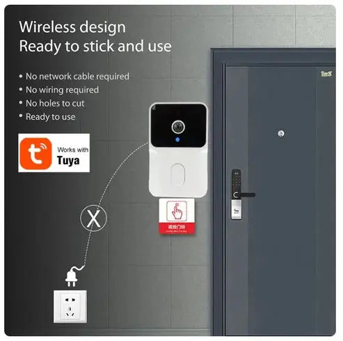 Wireless Camera Door Bell Happy Discount Mart